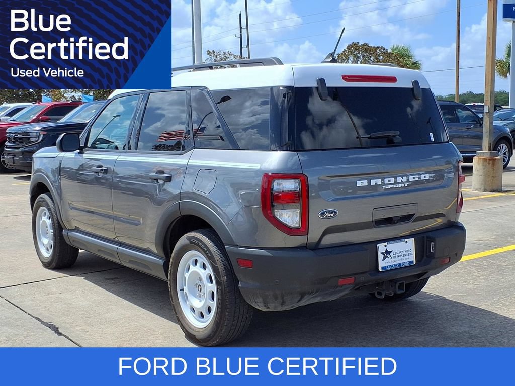 Certified 2023 Ford Bronco Sport Heritage w/ Heritage Convenience Package AWD/4WD image 4
