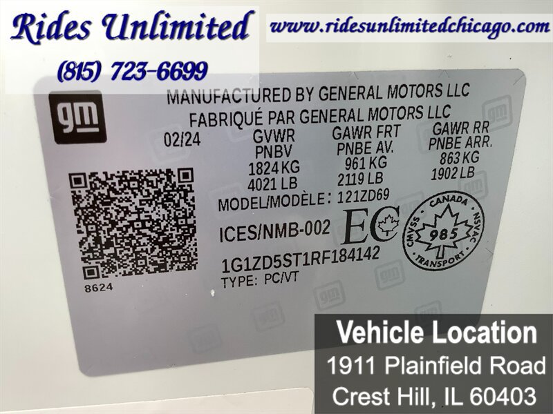 Used 2024 Chevrolet Malibu LT w/ Sport Edition FWD image 26