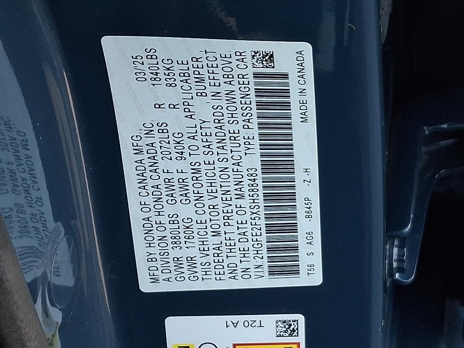 Used 2025 Honda Civic Sport image 25