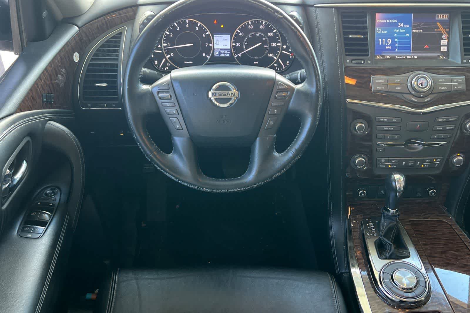 Used 2017 Nissan Armada Platinum w/ Interior Lighting Package RWD image 16