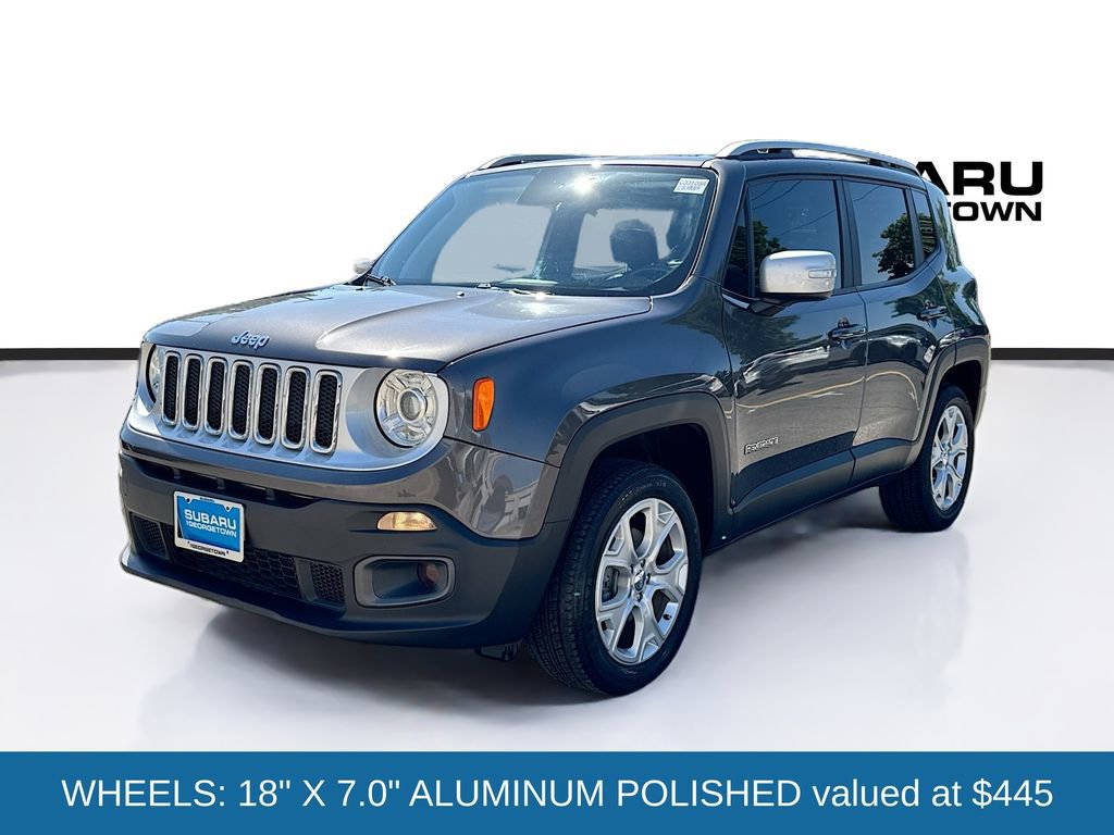 Used 2018 Jeep Renegade Limited w/ Safety & Security Group AWD/4WD image 3