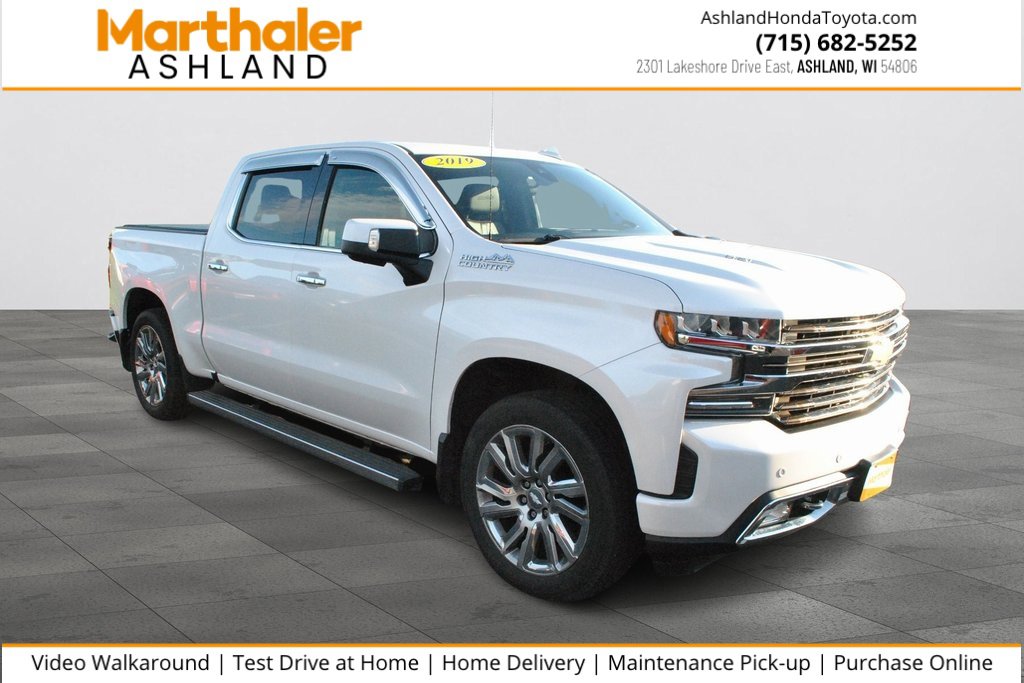 Used 2019 Chevrolet Silverado 1500 High Country w/ High Country Premium Package