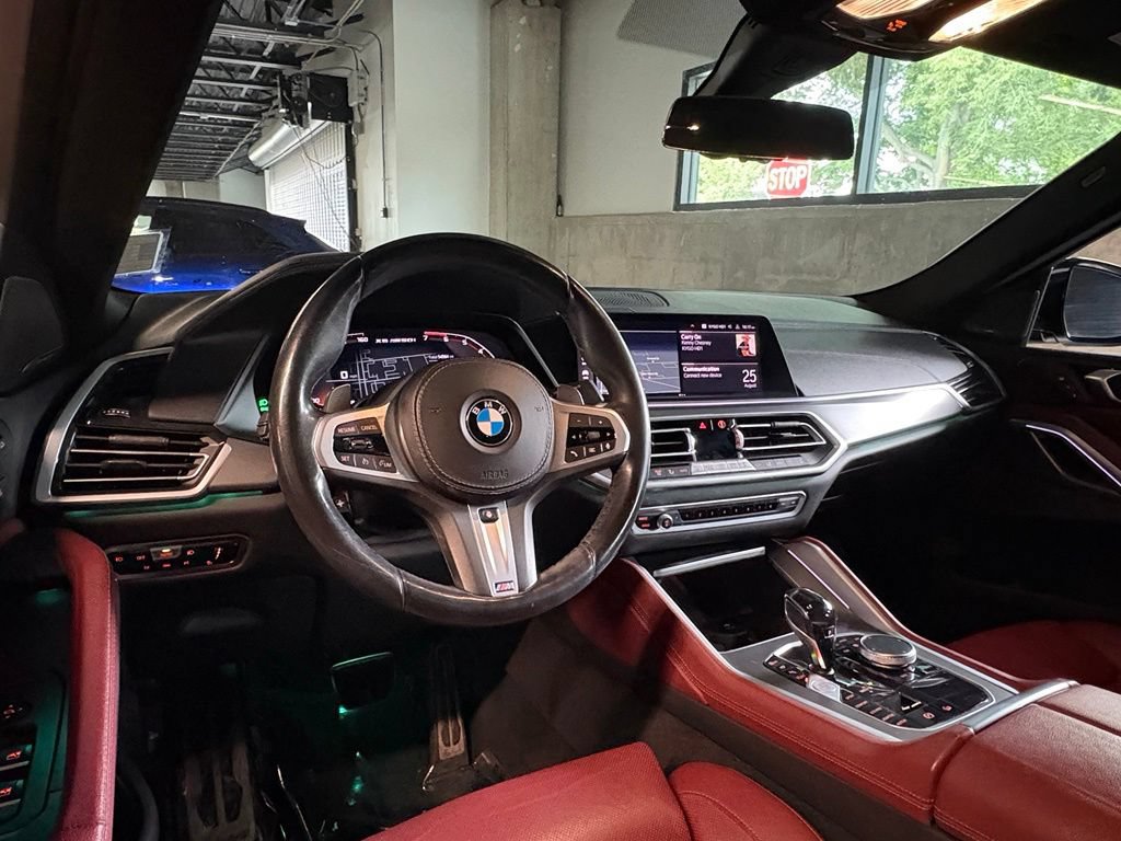 Used 2021 BMW X6 M50i w/ Premium Package AWD/4WD image 13