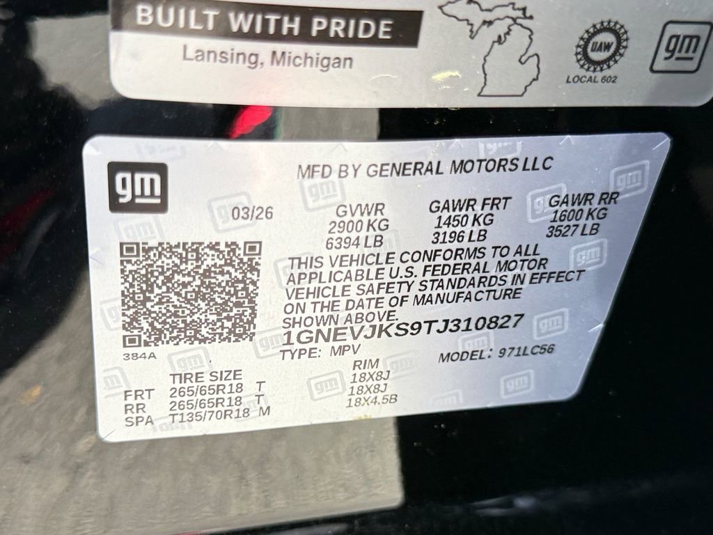 New 2026 Chevrolet Traverse Z71 w/ Enhanced Driving Package AWD/4WD image 29