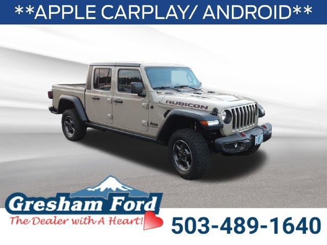 Used 2020 Jeep Gladiator Rubicon w/ Trailer Tow Package AWD/4WD image 8