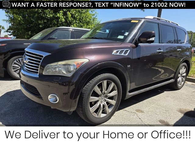 Used 2014 INFINITI QX80 2WD w/ Deluxe Touring Package