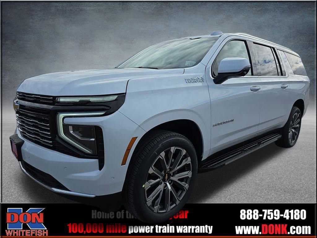 New 2026 Chevrolet Suburban High Country w/ Sun And Tow Package