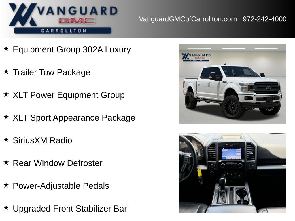 Used 2019 Ford F150 XLT w/ Equipment Group 302A Luxury AWD/4WD image 6