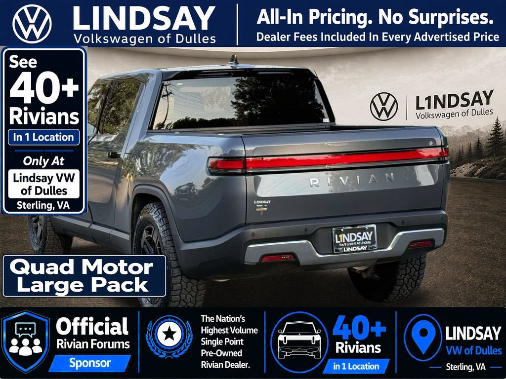Used 2023 Rivian R1T Adventure Quad AWD/4WD image 5