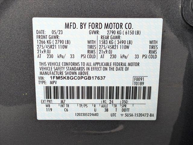 Certified 2023 Ford Explorer ST w/ Equipment Group 401A image 24