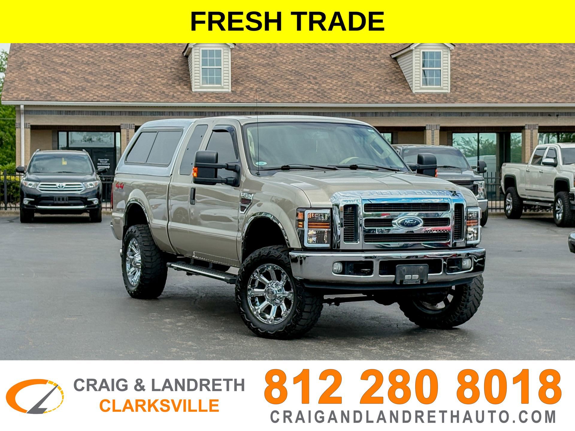 Used 2008 Ford F250 4x4 SuperCab Super Duty
