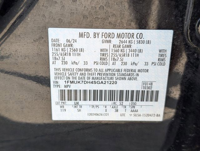 Used 2025 Ford Explorer Active w/ Active Comfort Package RWD image 31