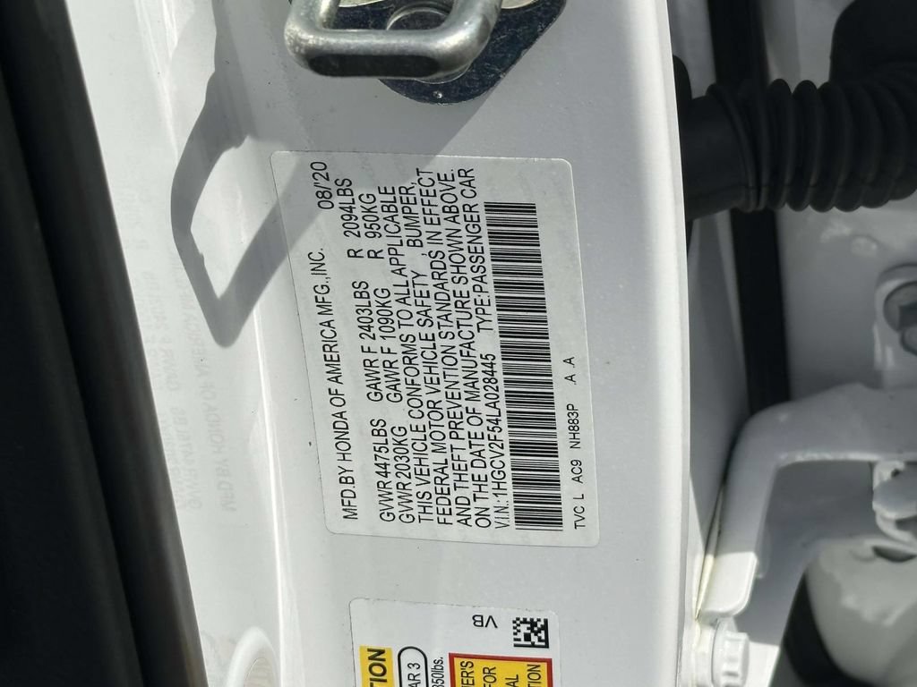 Certified 2020 Honda Accord EX-L image 17