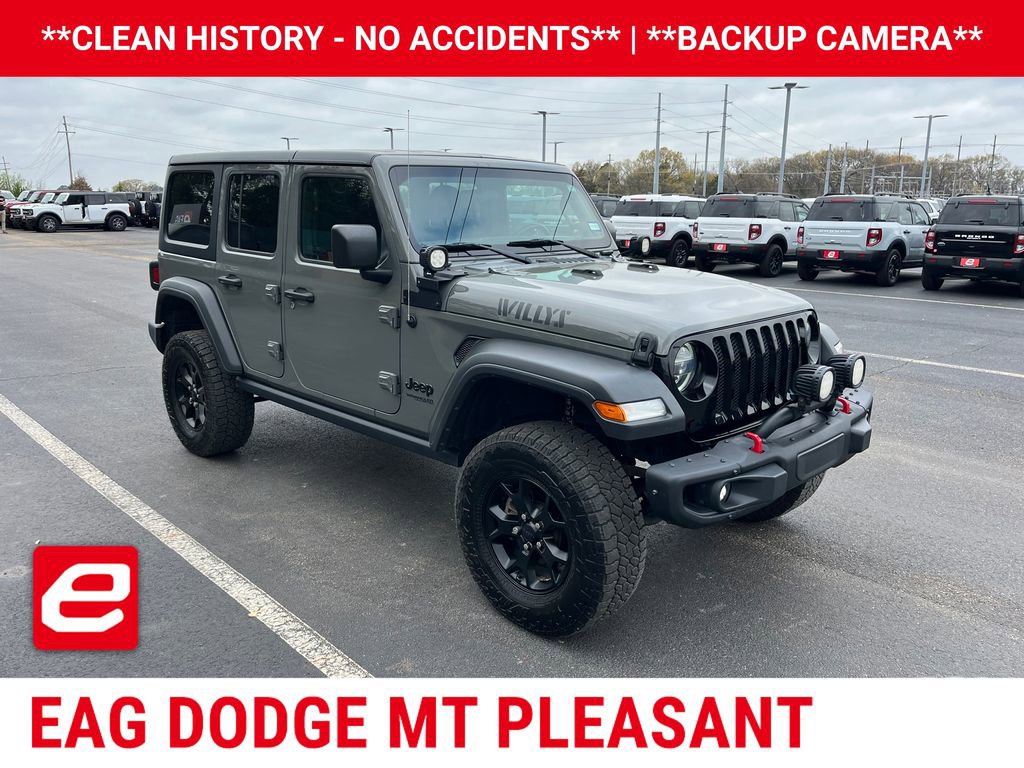 Used 2020 Jeep Wrangler Unlimited Willys