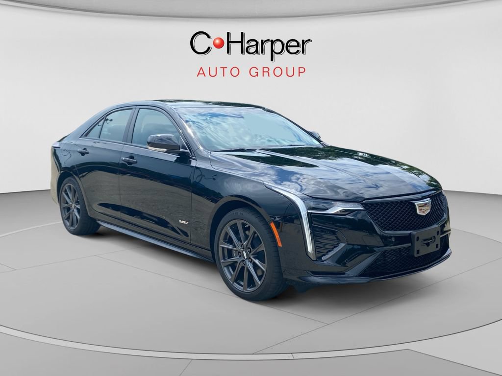 Used 2025 Cadillac CT4 V w/ Climate Package AWD/4WD image 1