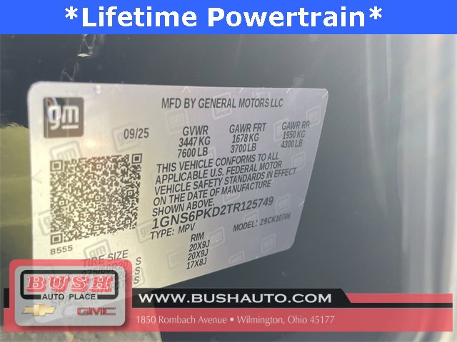 New 2026 Chevrolet Tahoe Z71 w/ Z71 Off-Road Package image 35