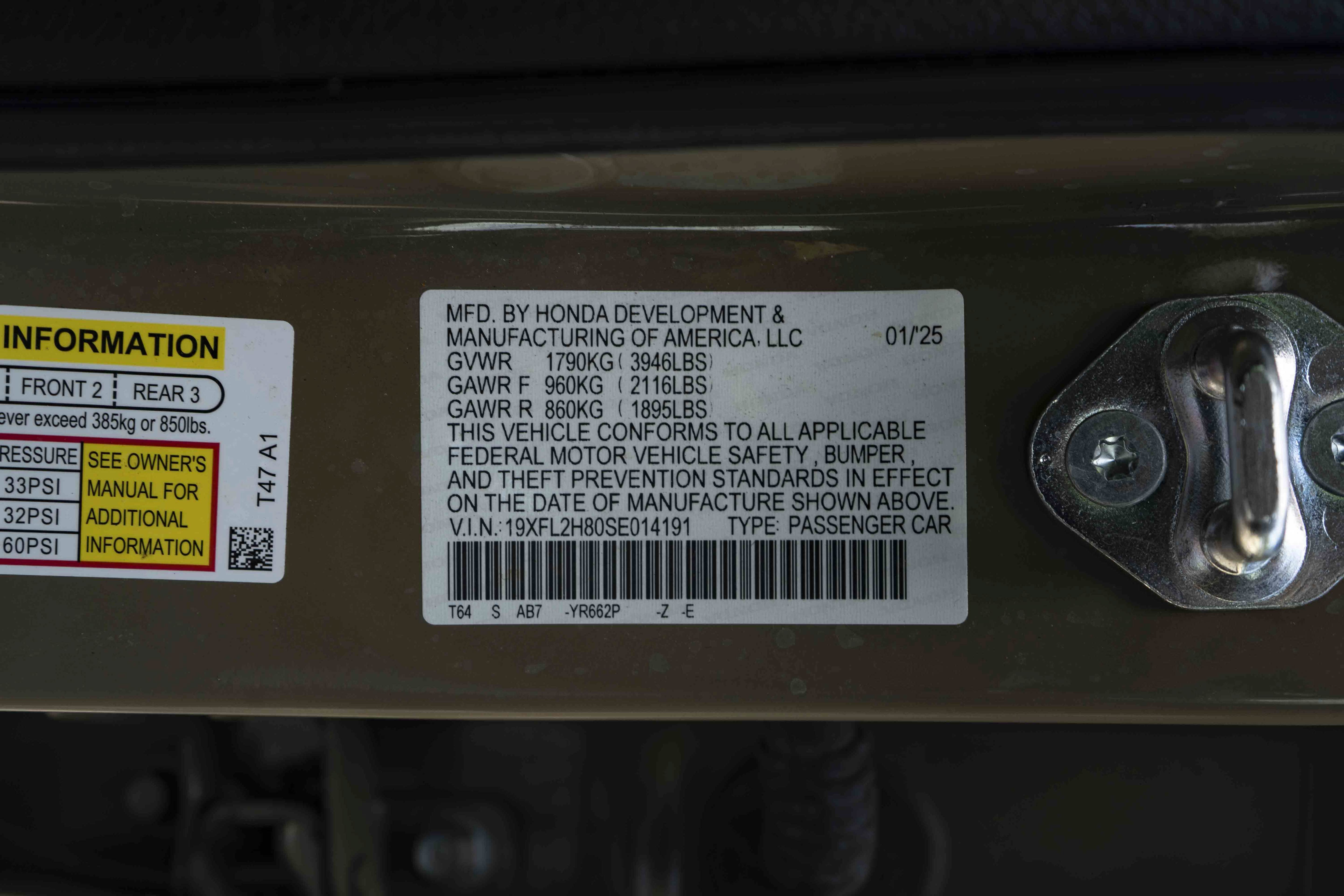 Used 2025 Honda Civic Sport image 42