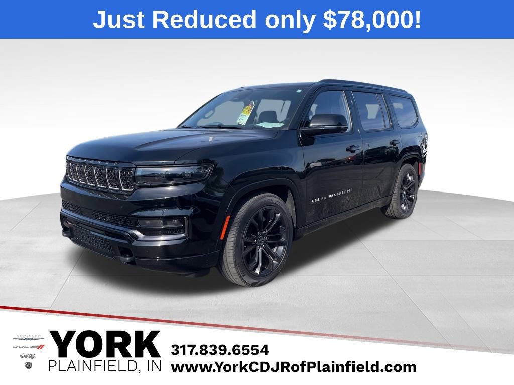 Used 2024 Jeep Grand Wagoneer Series III w/ Rear Seat Video Group 1