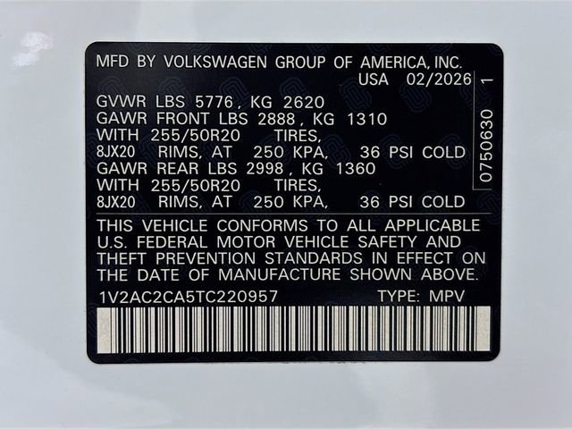 New 2026 Volkswagen Atlas Cross Sport SEL R-Line image 33