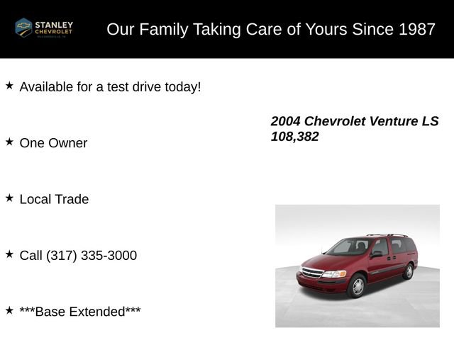 Used 2004 Chevrolet Venture LS w/ Easy Order Package FWD image 9