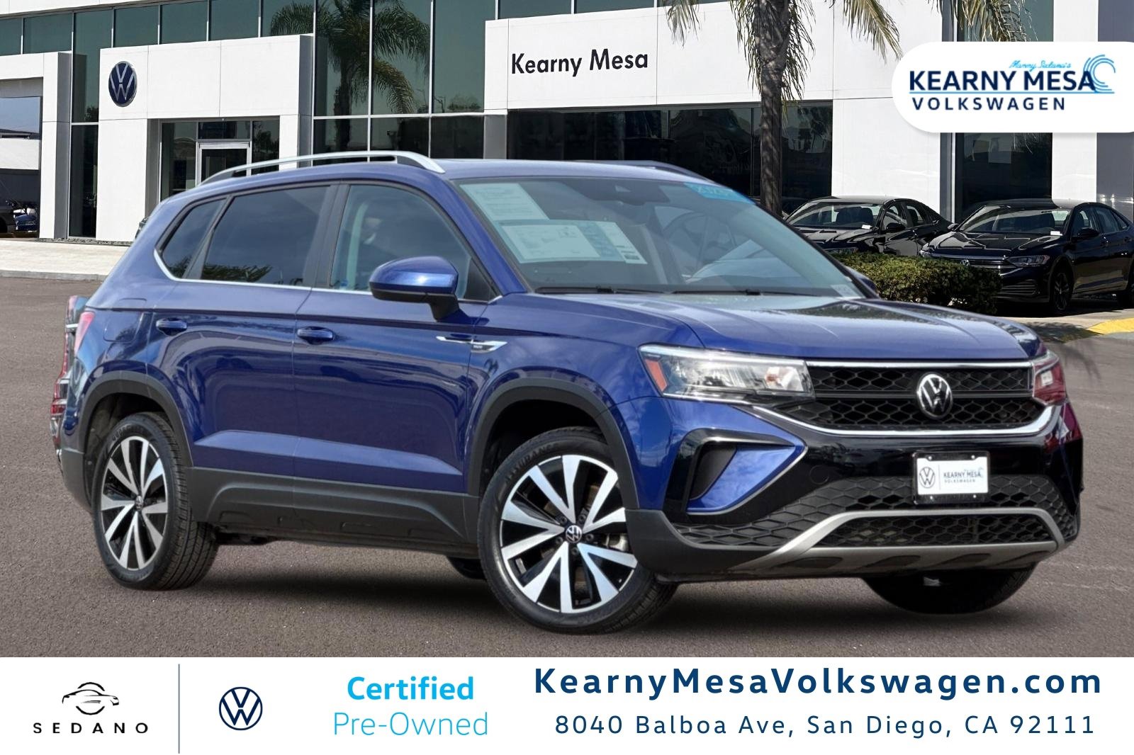 Used 2023 Volkswagen Taos SE w/ Panoramic Sunroof Package