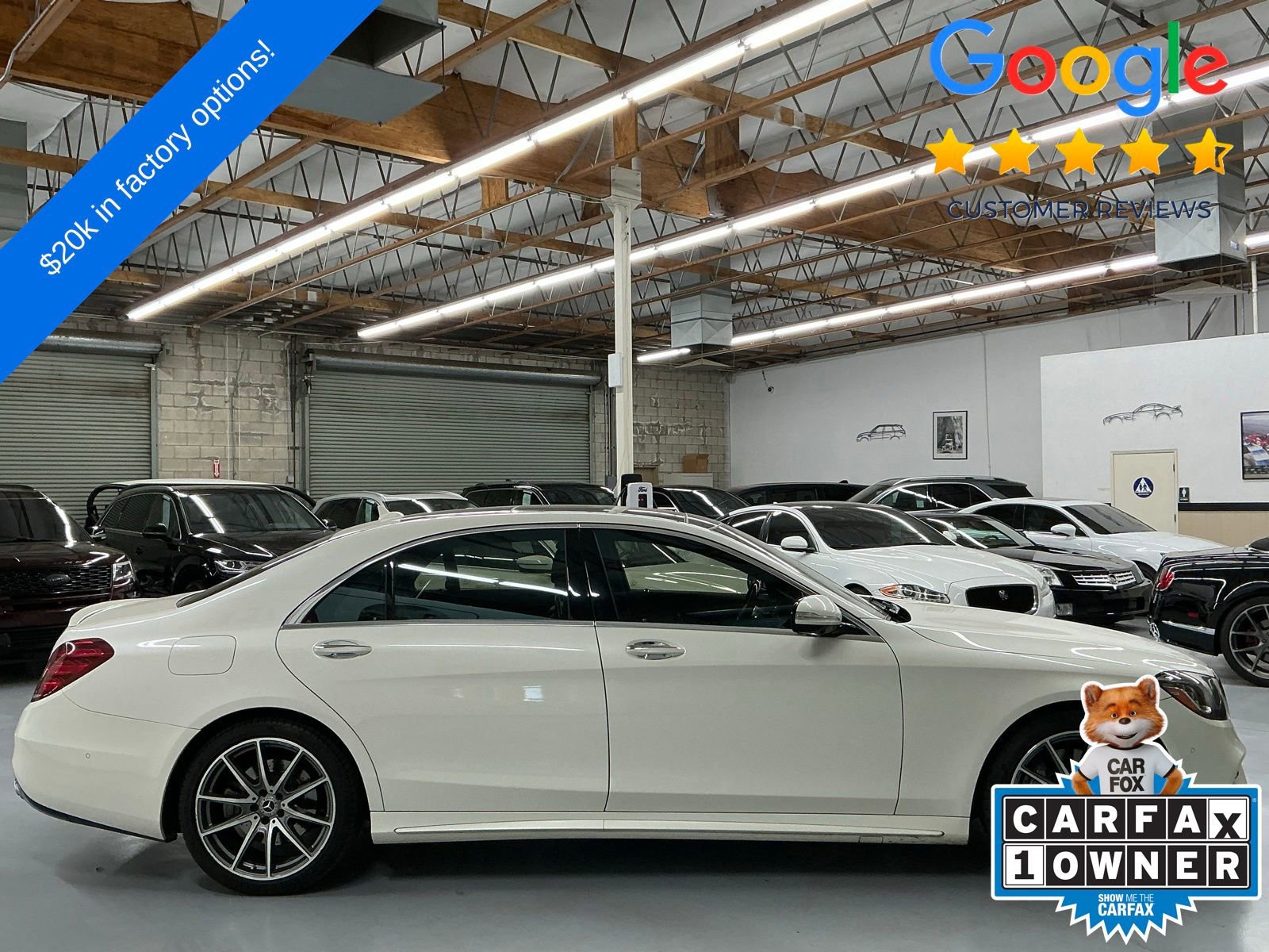 Used 2019 Mercedes-Benz S 560 Sedan image 4
