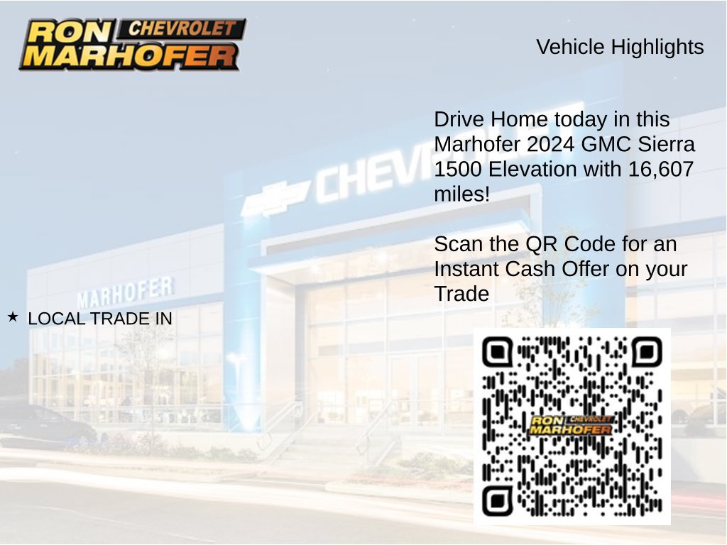Used 2024 GMC Sierra 1500 Elevation w/ X31 Off-Road Package AWD/4WD image 15