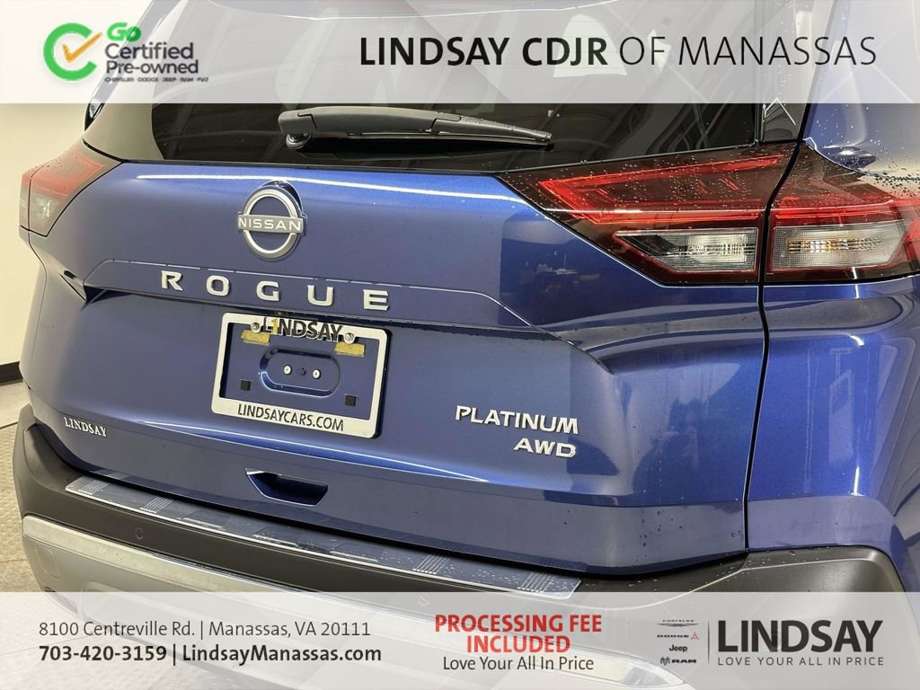 Used 2023 Nissan Rogue Platinum w/ Platinum Premium Package image 8