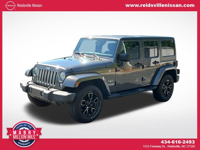 Used 2018 Jeep Wrangler Unlimited Sahara w/ Connectivity Group AWD/4WD image 1