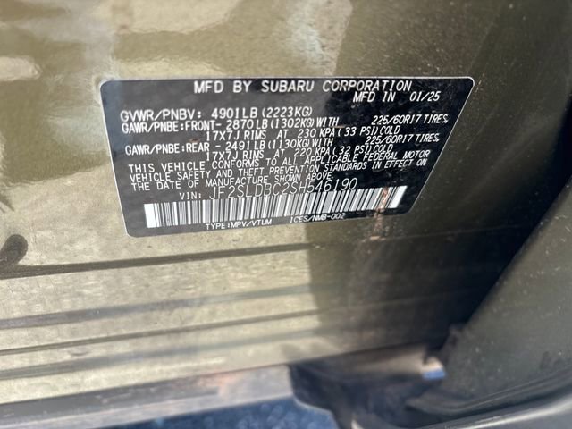 Certified 2025 Subaru Forester Premium w/ Convenience Package #2 image 9