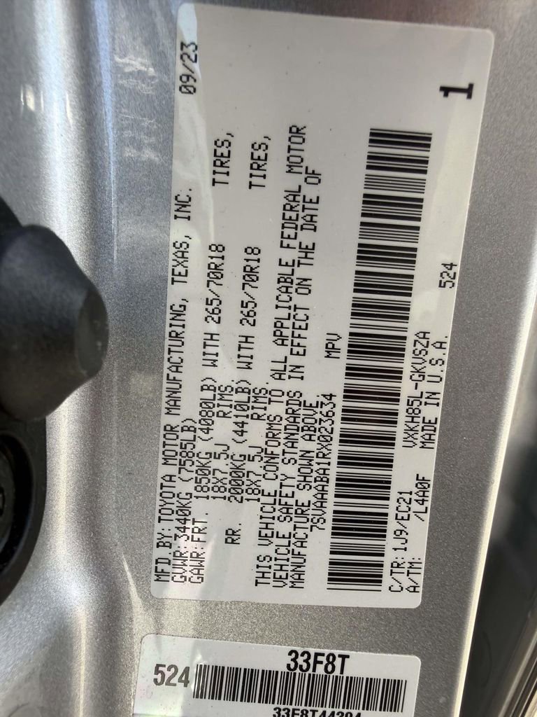 Certified 2024 Toyota Sequoia SR5 w/ SR5 Premium Package AWD/4WD image 13