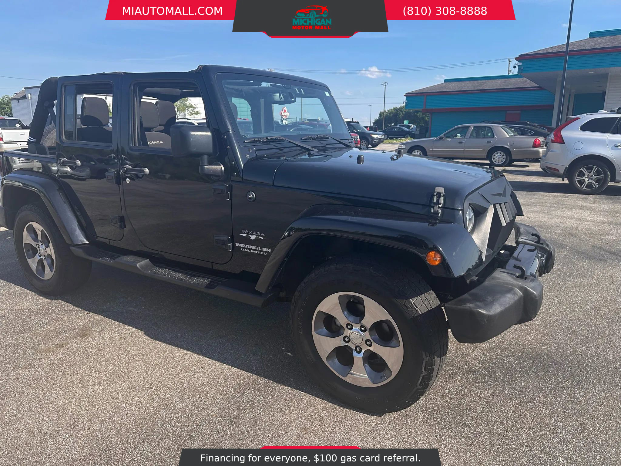 Used 2017 Jeep Wrangler Unlimited Sahara image 3