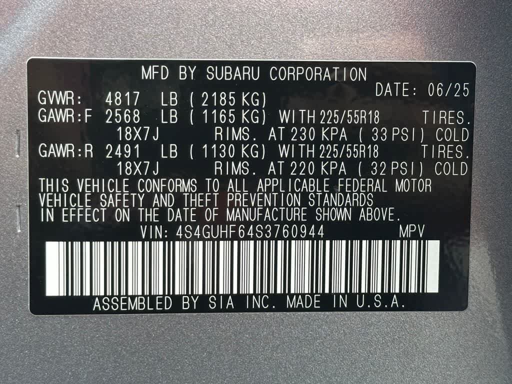 New 2025 Subaru Crosstrek 2.5i Sport w/ Crosstrek Mirror Package AWD/4WD image 22