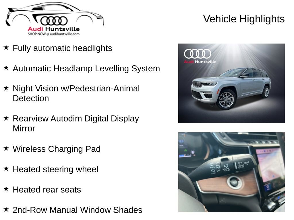 Used 2023 Jeep Grand Cherokee Summit w/ Adv Protech Group IV RWD image 18