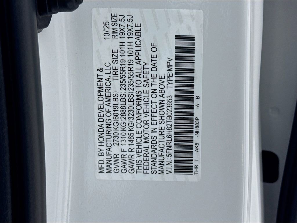 Used 2026 Honda Odyssey Touring image 45