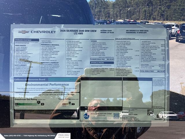 New 2026 Chevrolet Silverado 3500 LTZ w/ LTZ Convenience Package image 12