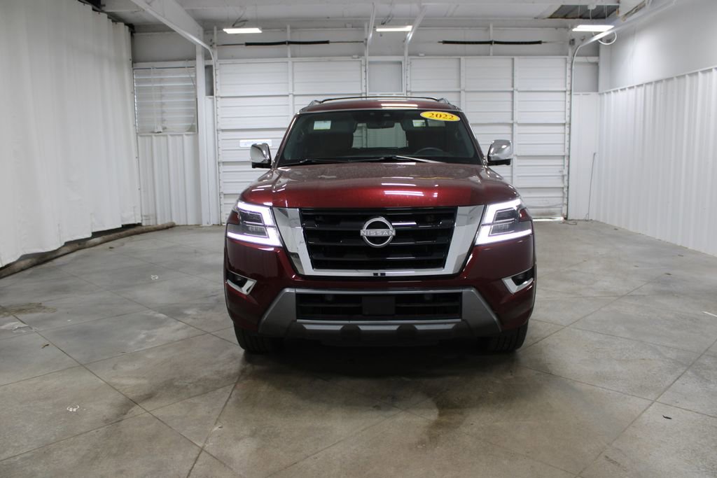 Used 2022 Nissan Armada Platinum w/ Captain's Chairs Package image 3