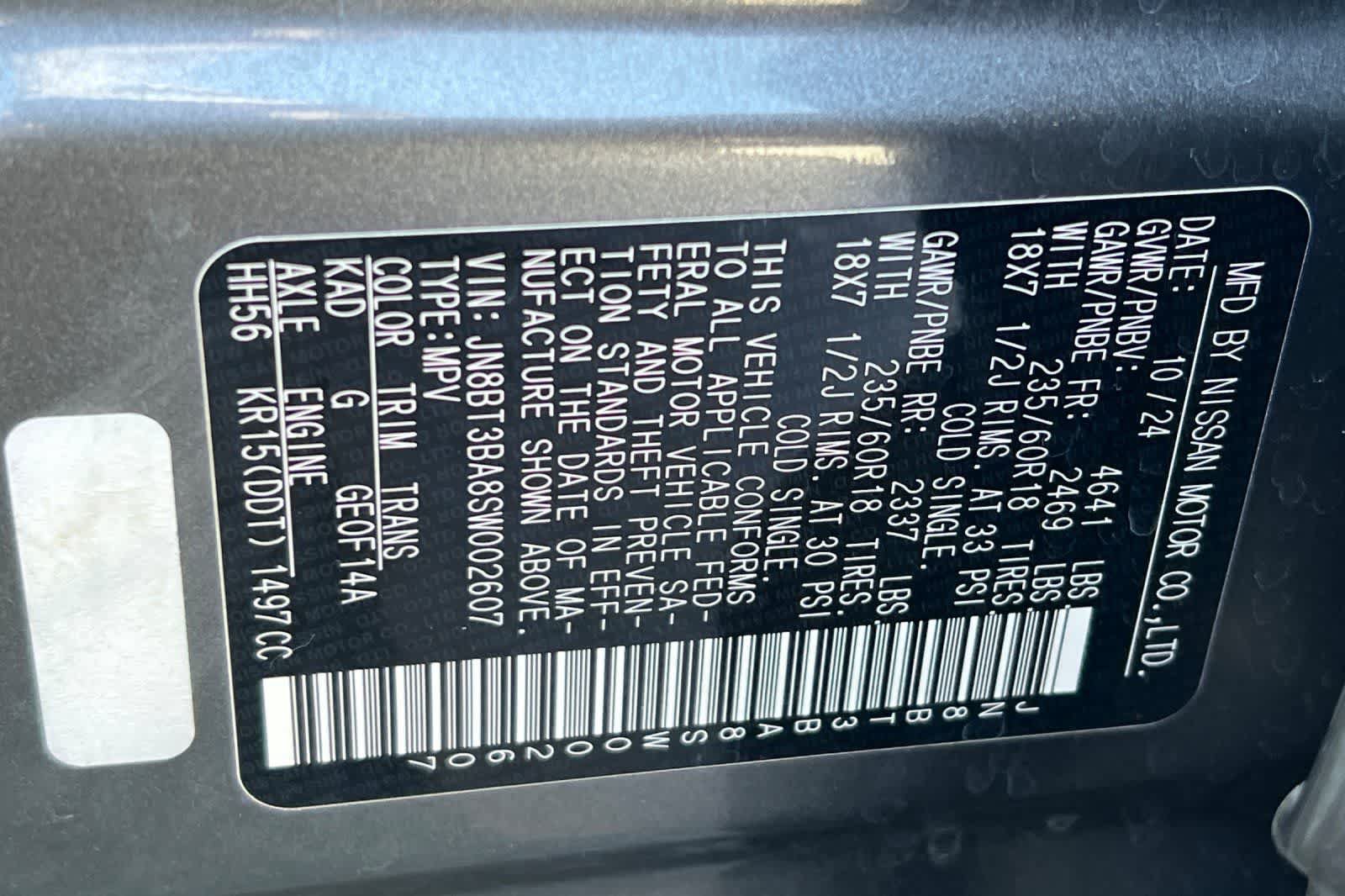 Used 2025 Nissan Rogue SV w/ SV Premium Package FWD image 38