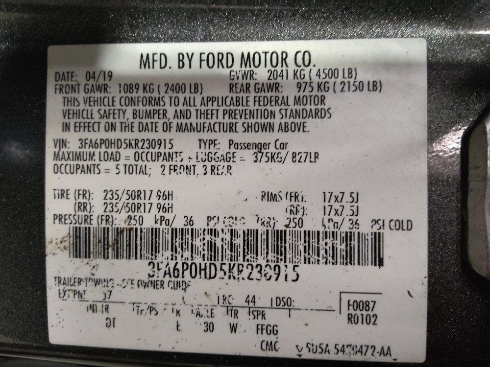 Used 2019 Ford Fusion SE FWD image 33