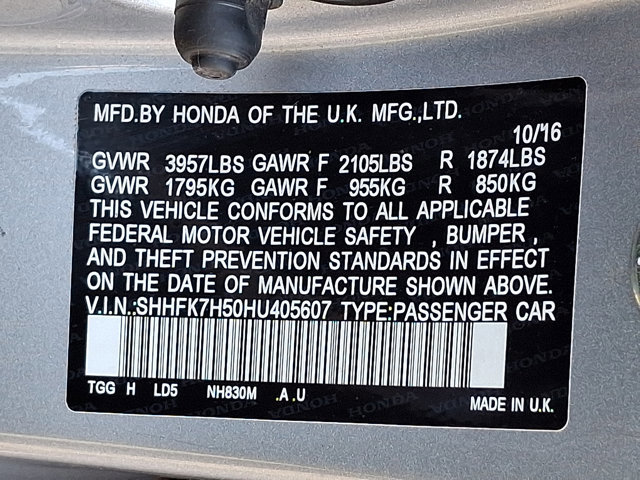 Used 2017 Honda Civic EX image 26