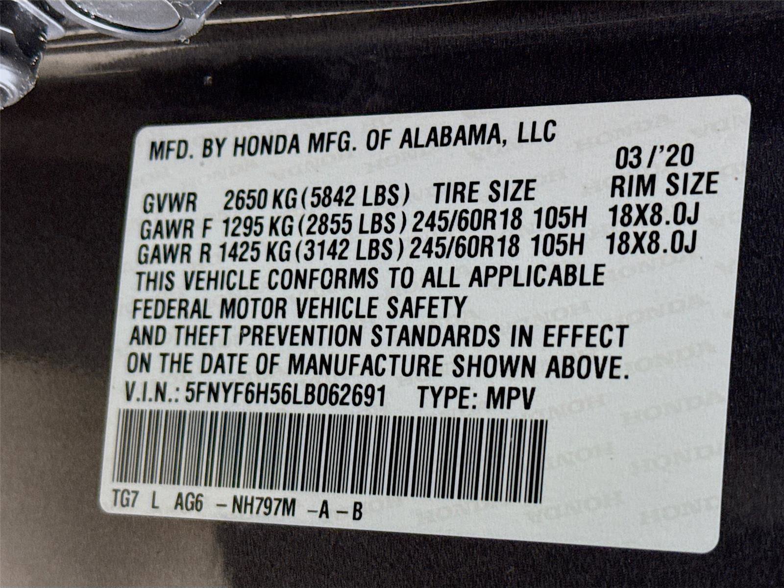 Used 2020 Honda Pilot EX-L image 32