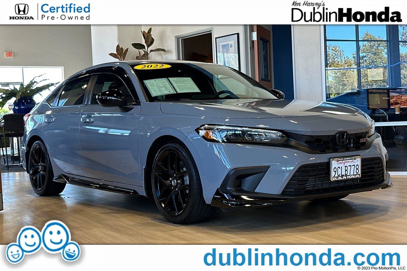 Certified 2022 Honda Civic Si