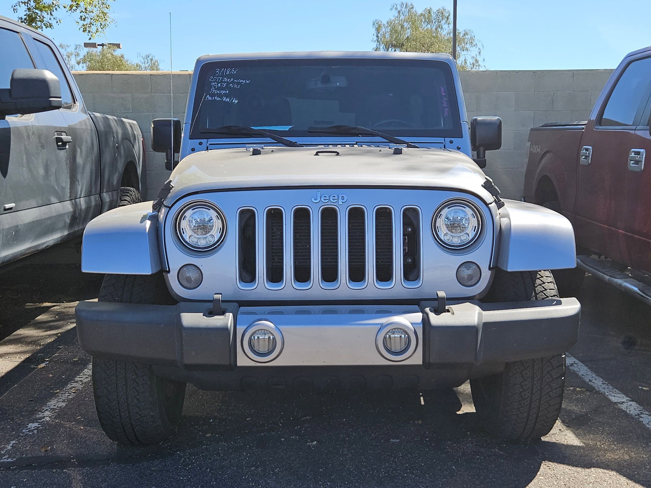 Used 2017 Jeep Wrangler Unlimited Sahara w/ Max Tow Package image 2