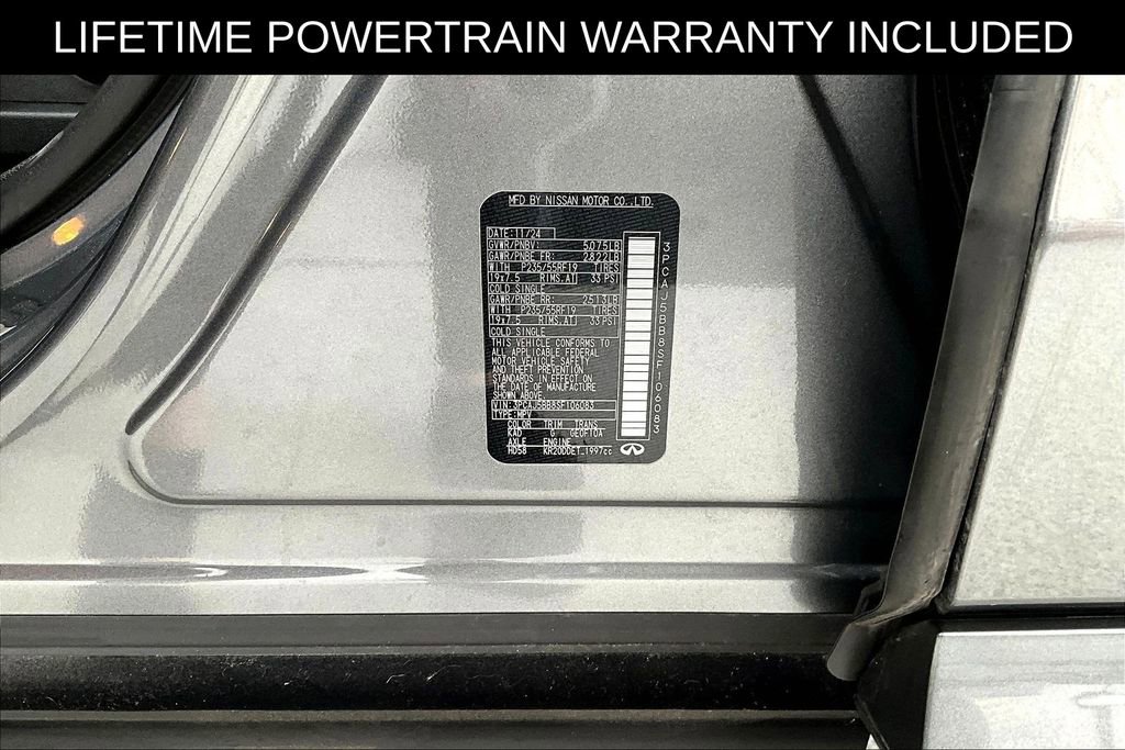 Certified 2025 INFINITI QX50 Luxe image 45