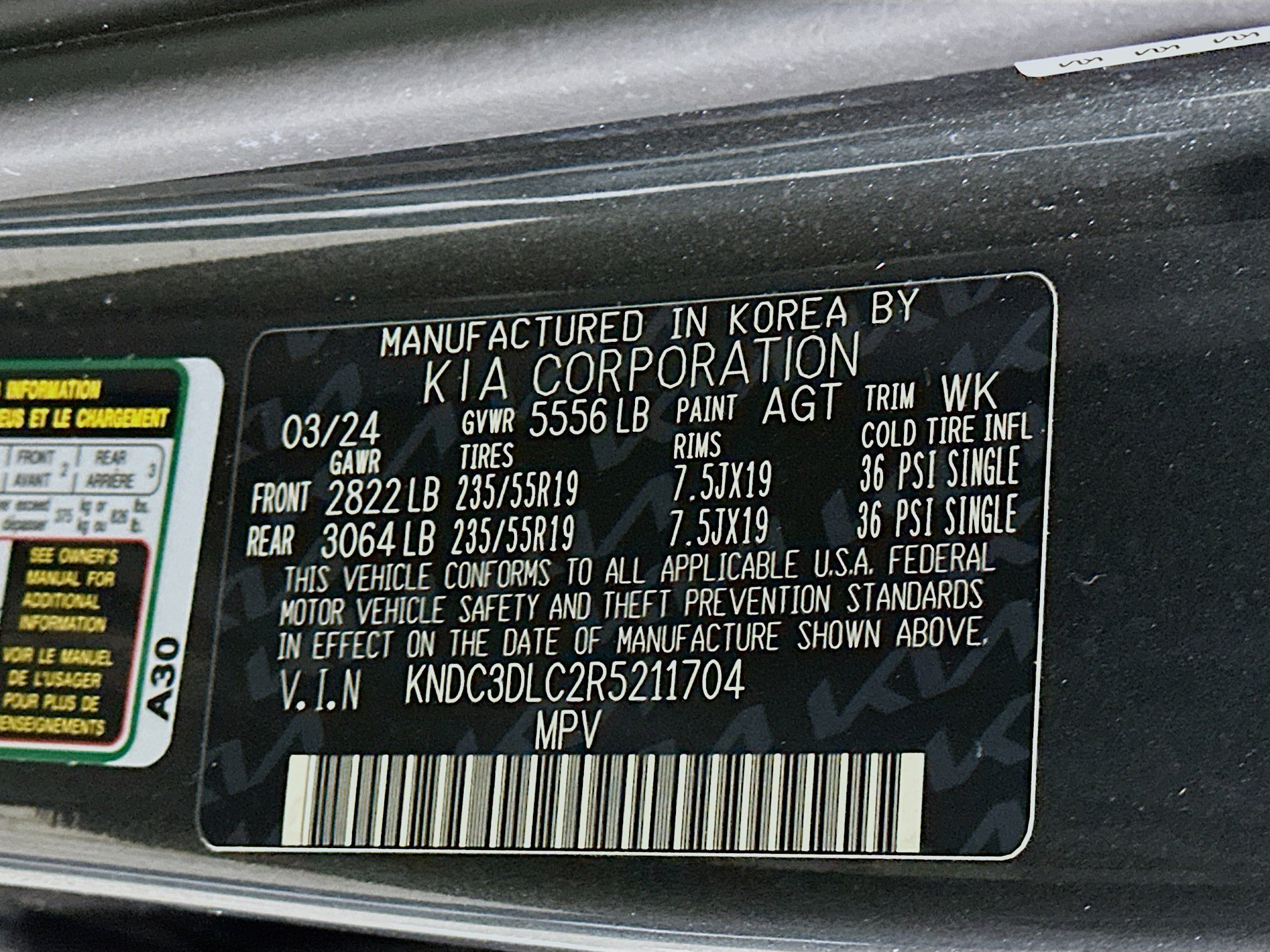 Used 2024 Kia EV6 Light image 12