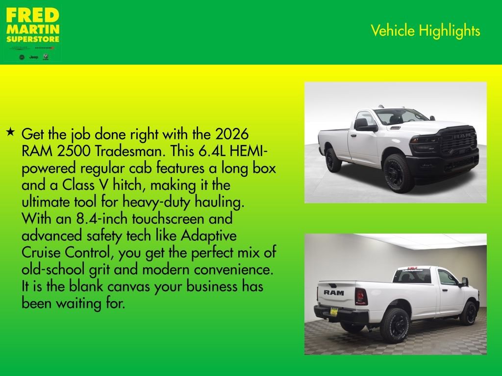 New 2026 RAM 2500 Tradesman image 7