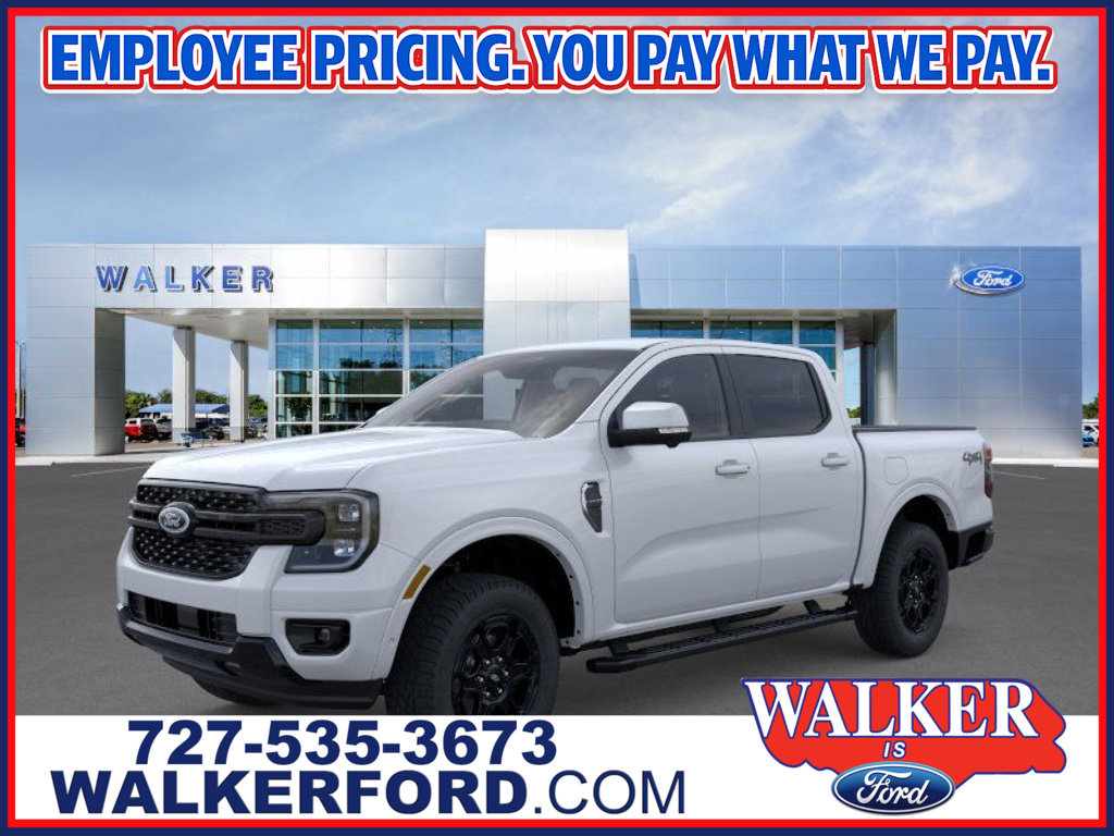 New 2025 Ford Ranger Lariat w/ Black Appearance Package RWD video 1