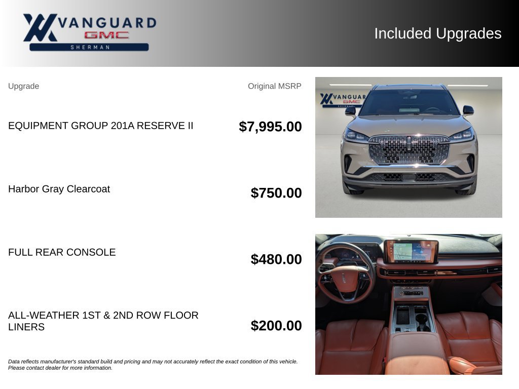 Used 2026 Lincoln Aviator Reserve AWD/4WD image 9
