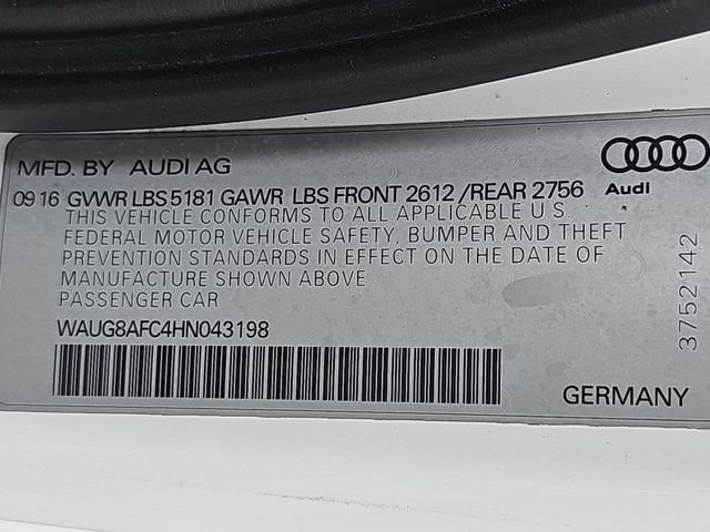 Used 2017 Audi A6 2.0T Premium Plus w/ Premium Plus Package AWD/4WD image 39