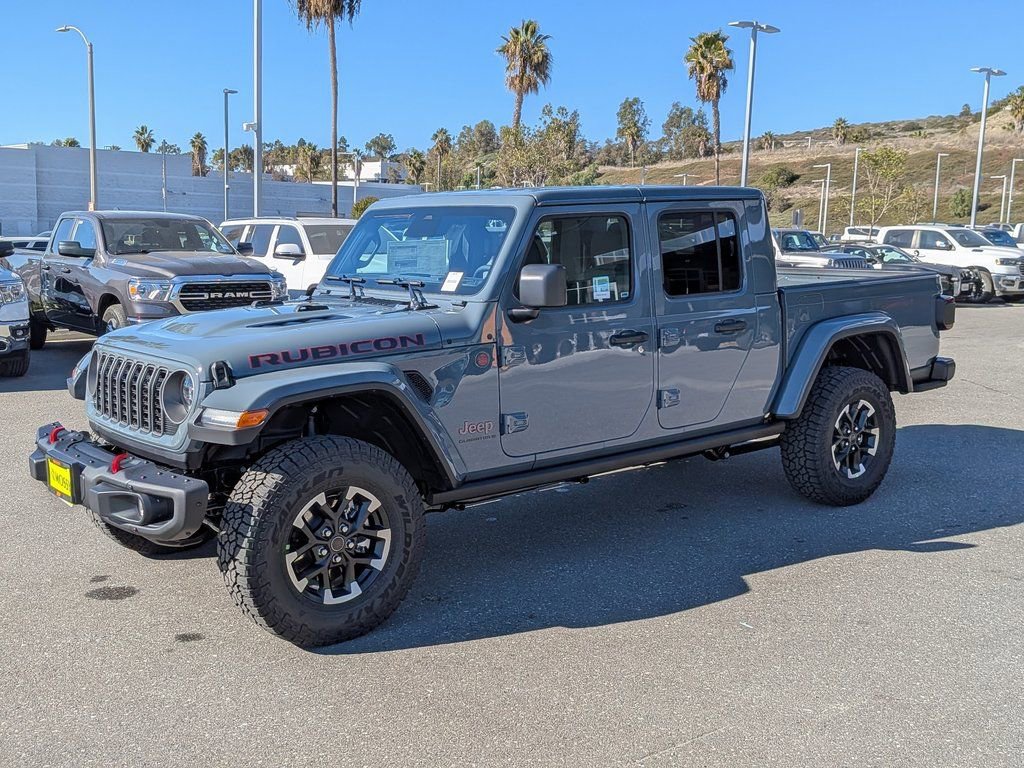 New 2026 Jeep Gladiator Rubicon w/ Steel Bumper Group